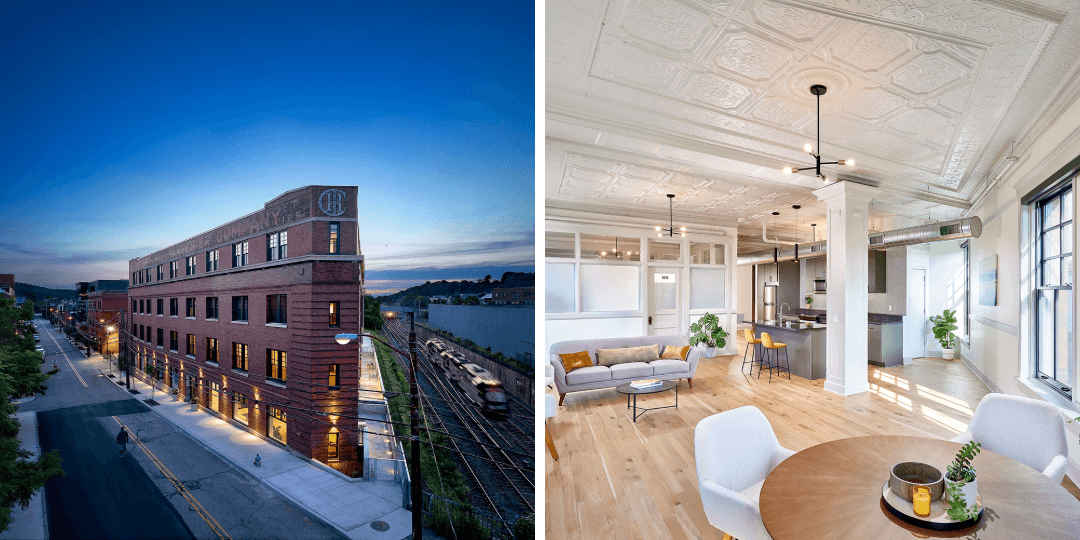 Allegheny Branch House Lofts by PWWG Architects