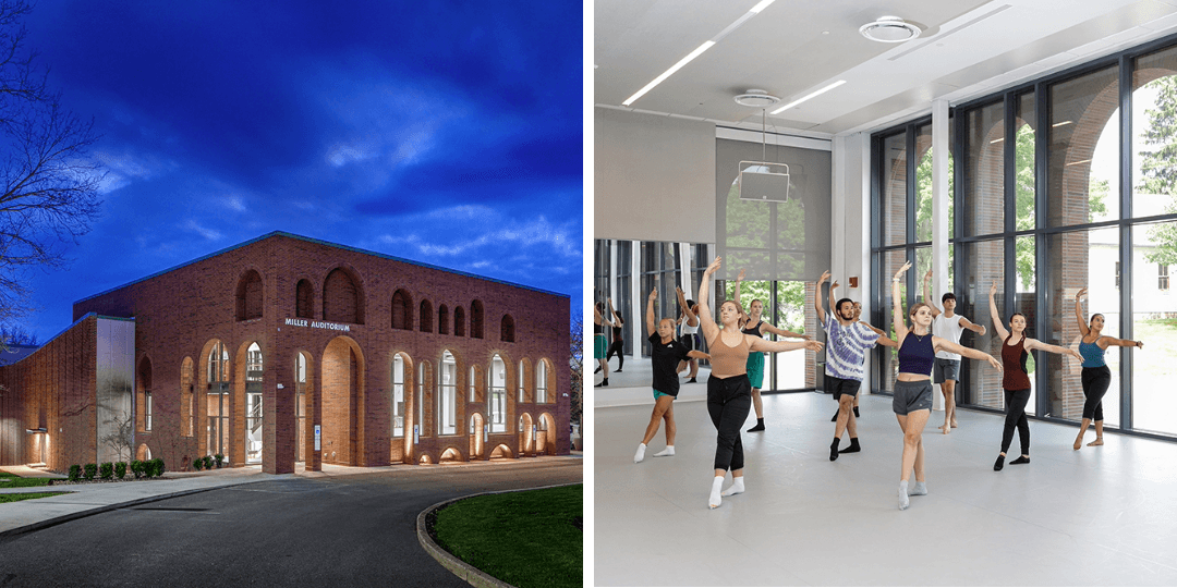 Slippery Rock University Performing Arts Center by R3A Architecture + DLR Group