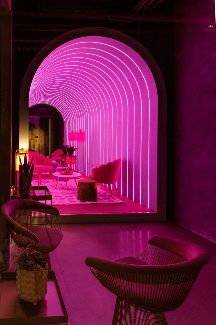 John Reed Fitness interior lighting